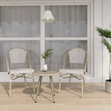 Nini White 2 Seater Rust Resistant Balcony Set