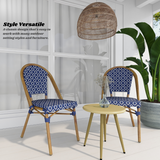 Lana Blue Outdoor Dining Chair Set