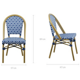Lana Blue Outdoor Dining Chair Set
