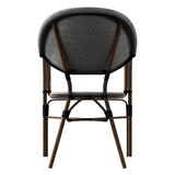 Riley Cozy Boho Dark Dining Chair Set of 4