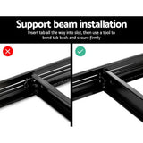 Giantz 5X0.9M Warehouse Shelving Garage Storage Racking Steel Metal Shelves