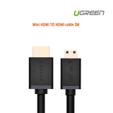 UGREEN Mini HDMI TO HDMI cable 2M (10117)