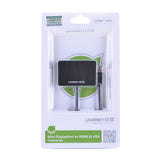 UGREEN Mini Display Port to HDMI & VGA Dual Converter Premium ABS case - Black (10439)