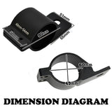 PAIR 2" Bullbar Mounting Bracket Clamp LED Light Bar HID ARB MOUNT UHF 49 54mm