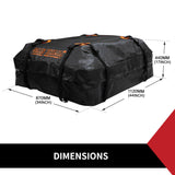 Car Roof Bag Top Rack Travel Cargo Carrier Luggage Storage Bag Waterproof