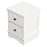 Margaux White Coastal Style Bedside Table