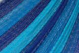 King Size Cotton Hammock in Caribean Blue