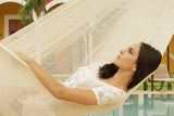 Queen Cotton Hammock in Cream
