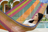 Jumbo Cotton Hammock in Mexicana