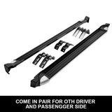 Pair Side Steps Running Boards For Holden Colorado 2012 - 2018 4DR Dual Cab
