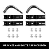 Pair Side Steps Running Boards For Holden Colorado 2012 - 2018 4DR Dual Cab