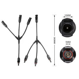 MC4 Solar Panel Adapter Cables 3Y Branch Connector 3Y MC4 Solar Cable Connectors