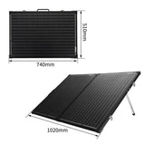 Folding Solar Panel Kit 18V160W Mono Caravan Boat Camping charging ATEM POWER