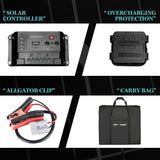 Folding Solar Panel Kit 18V160W Mono Caravan Boat Camping charging ATEM POWER