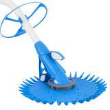 Swimming Pool Cleaner Floor Blue Climb Wall Automatic Vacuum 10M Hose