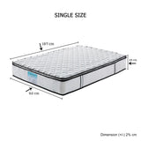 Latex Pillowtop Mattress Single