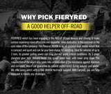 FIERYRED Wireless 4500LBS/2041kg 12V Electric Winch Synthetic Rope Boat ATV 4WD