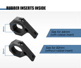 Pair Bullbar Mounting Bracket Kit 44 50Mm Clamp Led Work Light Bar Tube Offroad