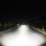 Pair 9inch CREE LED Driving Lights Spotlights Spot Flood Combo 4x4 OffRoad SUV Automotive