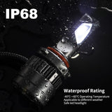 Pair LED Headlight Kit Driving Lamp CSP 9005 High Low Beam Canbus ERROR FREE