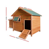 i.Pet Deluxe Roomy Chicken Coop