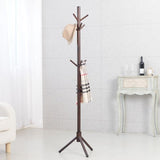 SOLD - Solid Wood Hanger Floor Standing Coat Rack Creative Home Furniture Clothes Hanging Storage Rack Wood Hanger Bedroom Drying Rack