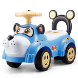 Children Riding Scooter With Light Music English Songs Ride On Cars Kids Toys Outdoor Fun Kids Gift Safe Backrest