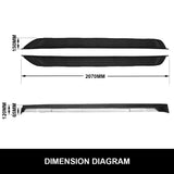 SIDE STEPS RUNNING BOARDS FOR FORD RANGER PXII DUAL CAB XLT 2015-2018 WILDTRAK