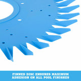 Swimming Pool Cleaner Floor Blue Climb Wall Automatic Vacuum 10M Hose