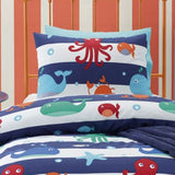 Sea Creatures Single Quilt Cover Set by Jiggle & Giggle