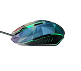 GM 1000-3200DPI 5 buttons LED Wired Gaming Mouse - Dazzle Diamon Edition