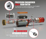 14500LBS Electric Winch Synthetic Rope Wireless Remote 6577kg 12V ATV 4WD Truck