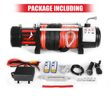 14500LBS Electric Winch Synthetic Rope Wireless Remote 6577kg 12V ATV 4WD Truck