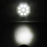 Pair Cree Led Work Lights Round Work Driving Lamp 4WD Offroad Reverse Truck