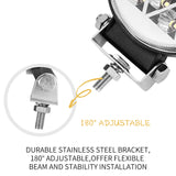 Pair 4Inch Led Driving Lights Round Work Spot Flood Work Driving Lamp Offroad