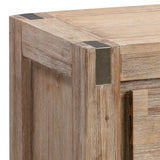 Java Bedside Table Oak