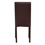 Montina Wooden Dining Chairs Brown 2x