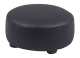 Kids Rocking Chair & Ottoman - Black