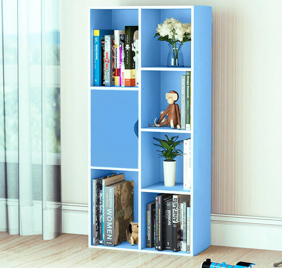 Aura Organizer Storage Display Shelf Cabinet Closet (Blue)