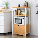 3-Level Arena Organizer Kitchen Storage Cabinet Shelf (Oak)