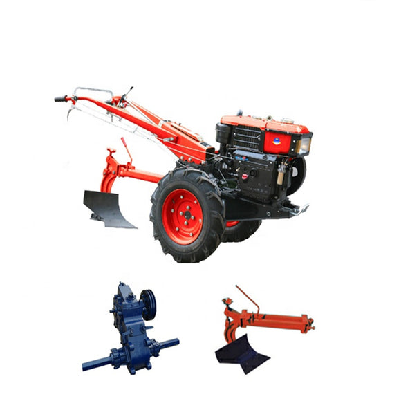 red electric start walking tractor for sale