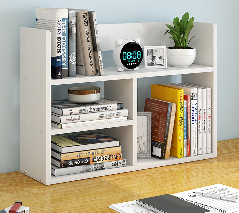 Desk hutch storage deals shelf