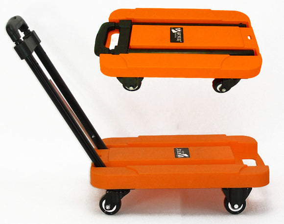 Multifunction Compact Foldable Platform Trolley