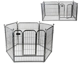Premium Heavy Duty Metal Pet Dog Exercise Playpen Containment Cage (80x90 x 6)