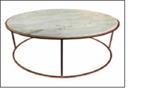 Carter Coffee Table White Marble