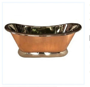 COPPER NICKEL BATHTUB