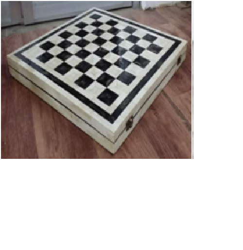 Bone Chess table