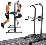 Power Tower Dip Bar Pull Up Stand Fitness Station