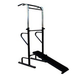 Power Tower Home Gym Dip Bar Exercise Bench Pull Up Stand Fitness Station
