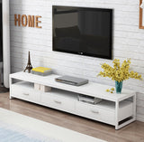 Athena 3-Drawer TV Cabinet (White)